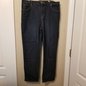 Gloria Vanderbilt Women's Amanda, Sz 14 Average Jeans, 38.5 X 30.5 5 Pocket